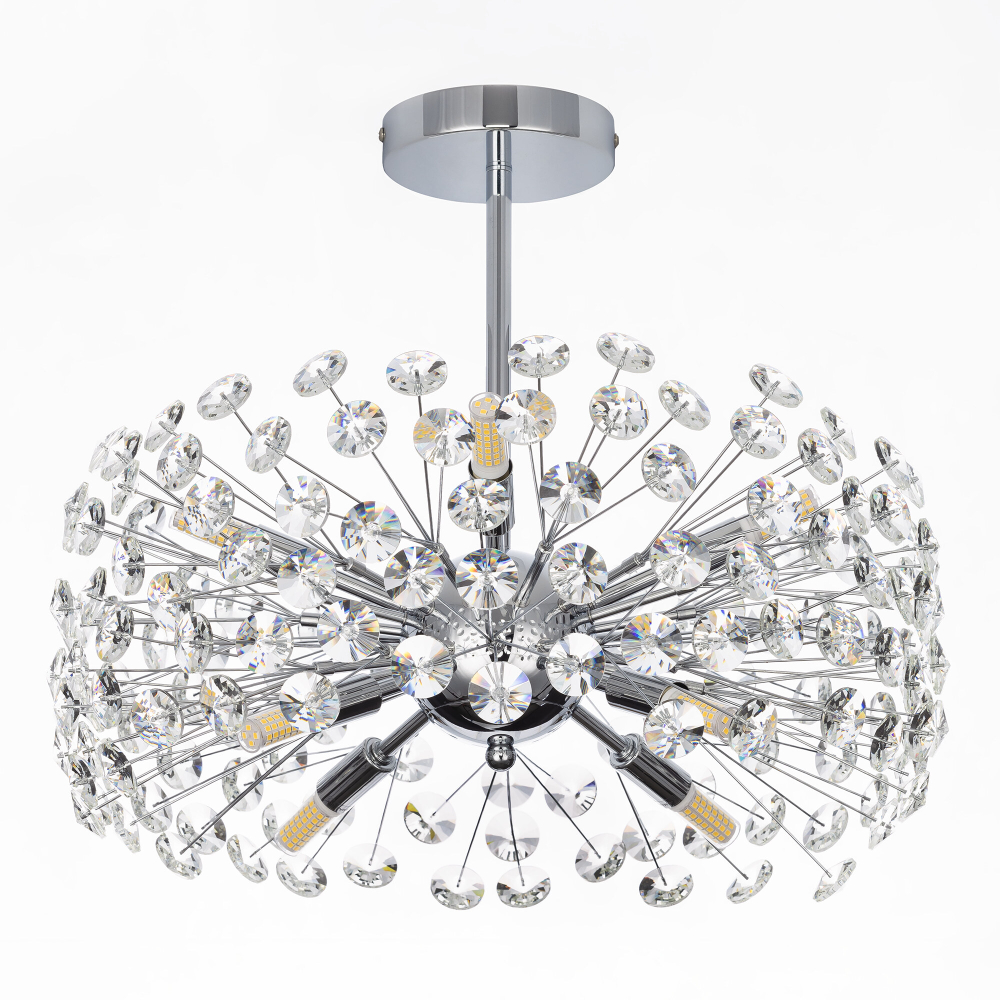 Eletto Betsy EL322CA08.1 Хрустальная люстра на штанге Хром
