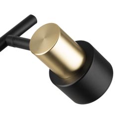 Citilux SAT CL505621 Спот поворотный с выключателем Чёрный+Золото