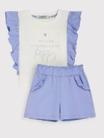 Костюм для девочки с шортами в садик
