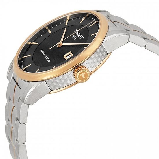 Мужские швейцарские наручные часы Tissot Luxury Powermatic T086.407.22.051.00