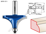 ЗУБР 57,1x29мм, радиус 22мм, фреза кромочная калевочная №1