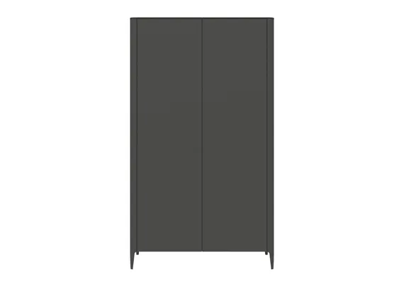 Шкаф Type 2-х створчатый 210х120 см (темно-серый)
