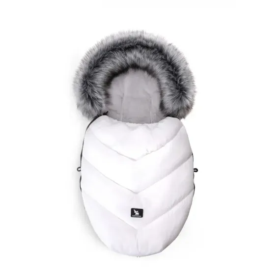 Зимний конверт CottonMoose Mini Moose Footmuff White