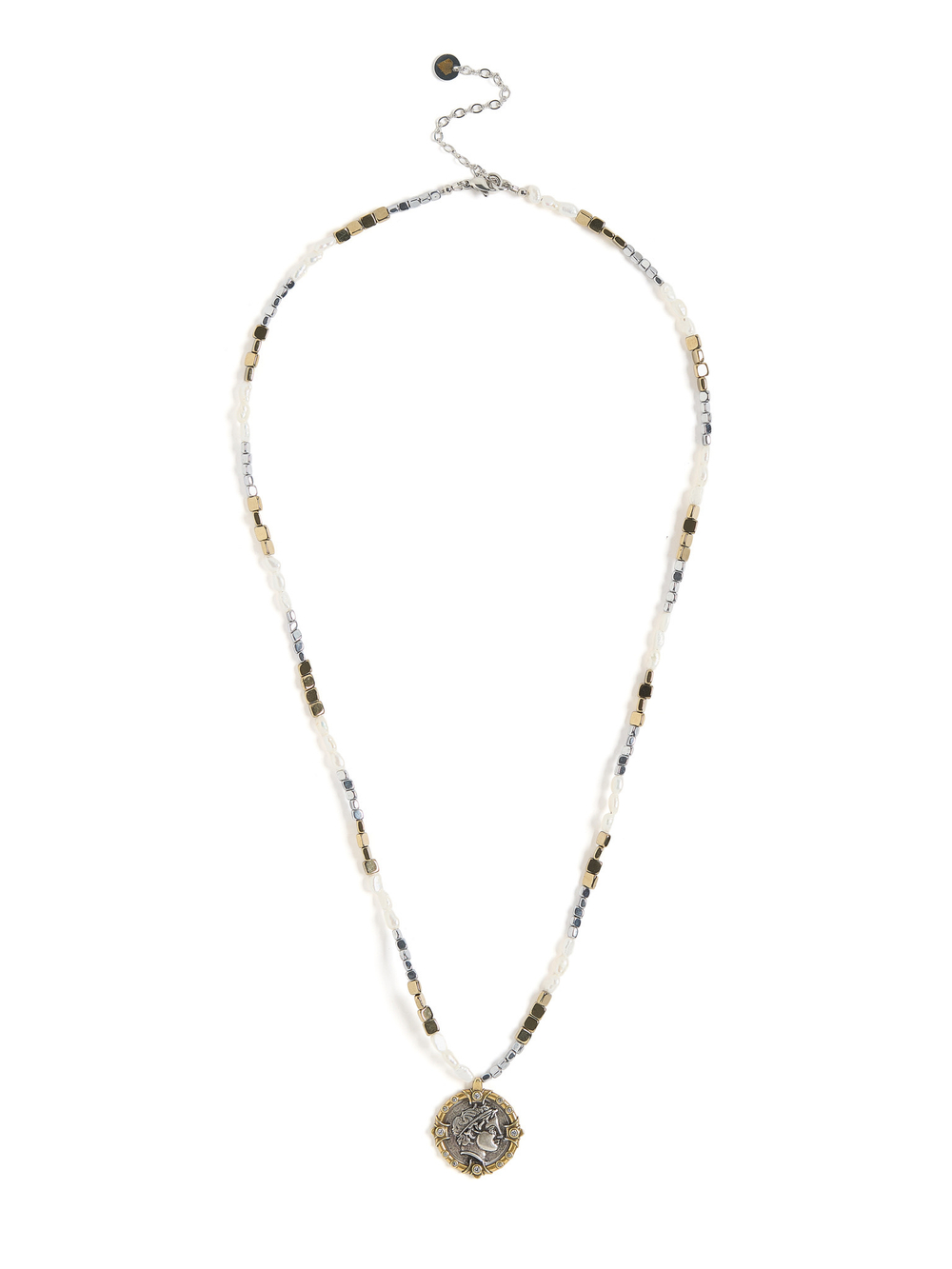 Сотуар "Pearl hematite coin horse bicolor"