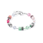 Браслет Coeur de Lion Green-Pink 4023/30-0504