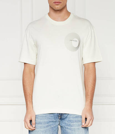 Футболка CIRCLE FREQUENCY CALVIN KLEIN JEANS - песочный(J30J325200)