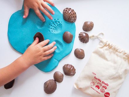 Ракушки морские (тактильные) Эко (36 шт.)