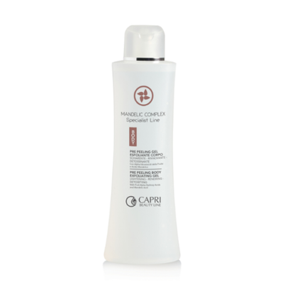 Отшелушивающий гель для тела перед пилингом, очищающий, обновляющий, детоксицирующий