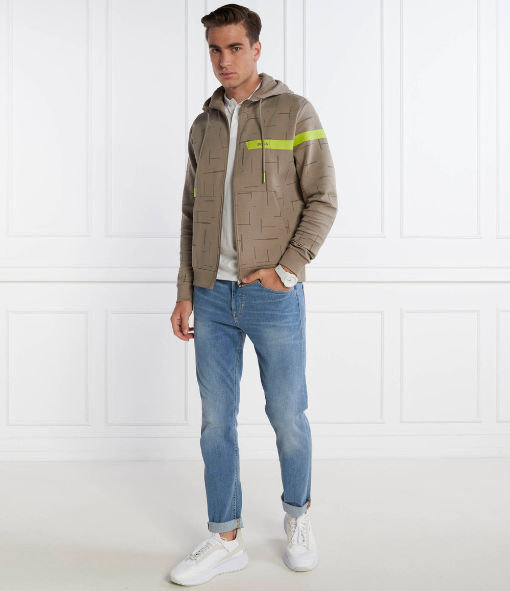 Худи Saggy 1 BOSS GREEN - хаки(50498285)