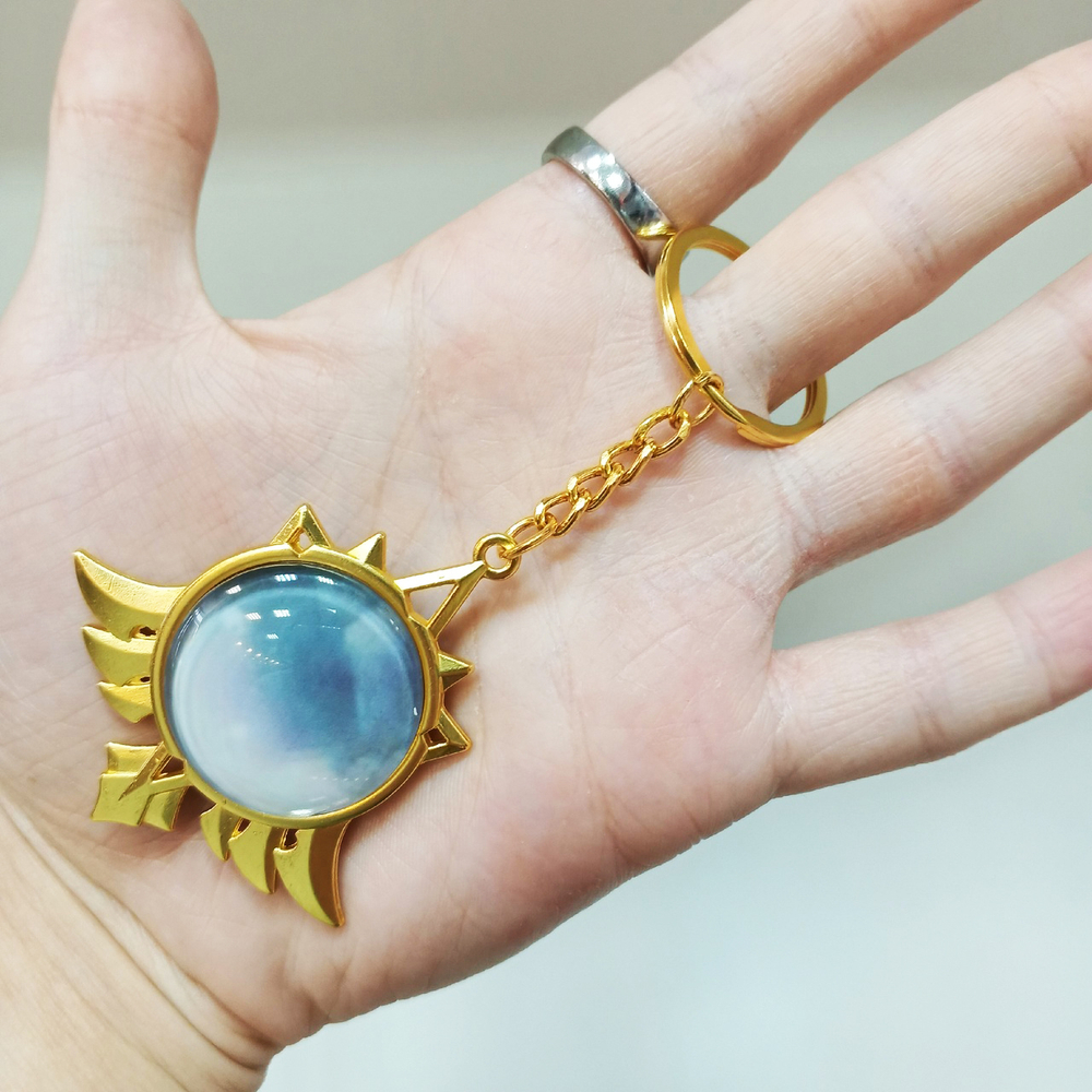 Брелок светящийся "Genshin Impact / Геншин - Мондштадт"