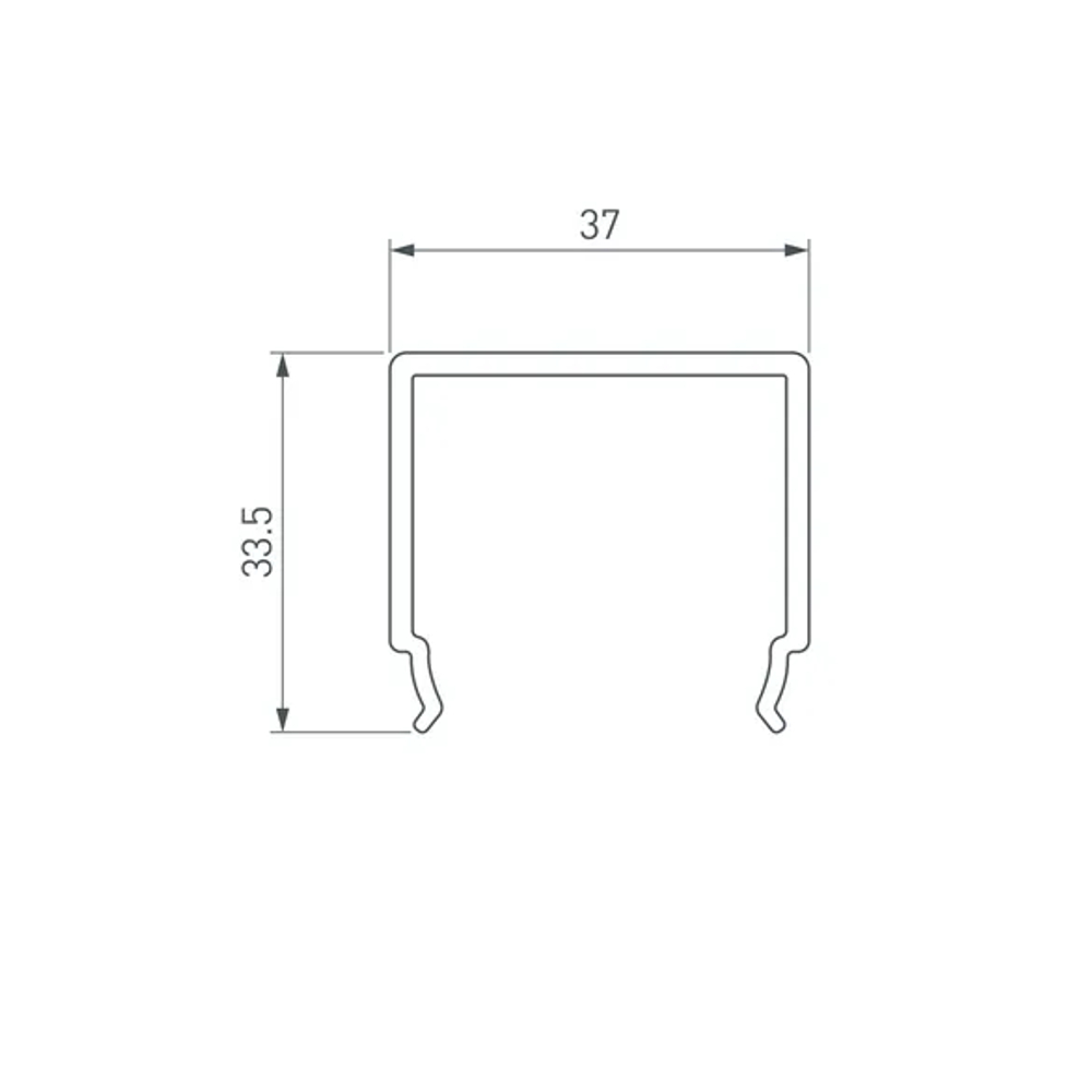 Экран ARH-LINE-3750A-VOL-2000 OPAL (Arlight, Пластик) 020575