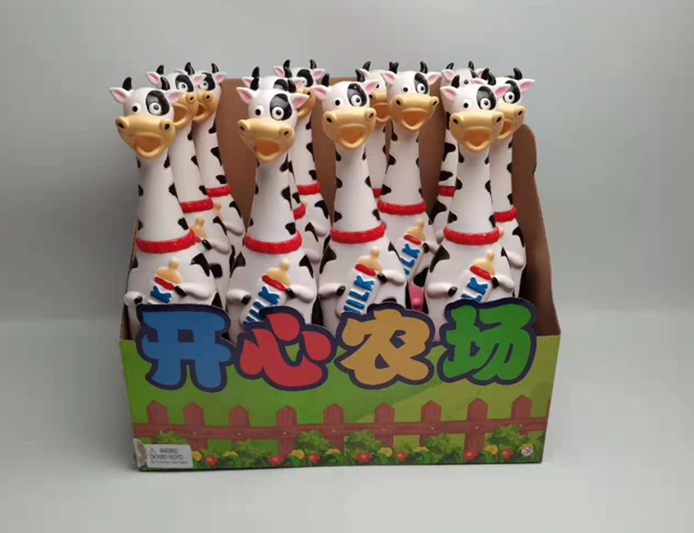 Игрушка - кричалка для собак «Бурёнка в шоке», 32см