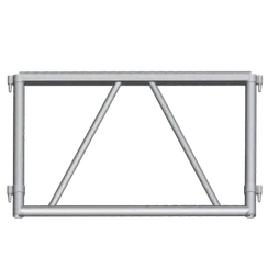 Involight STS110 - Ферма плоская, прямая,  1100x700 мм, сечение: 50 мм