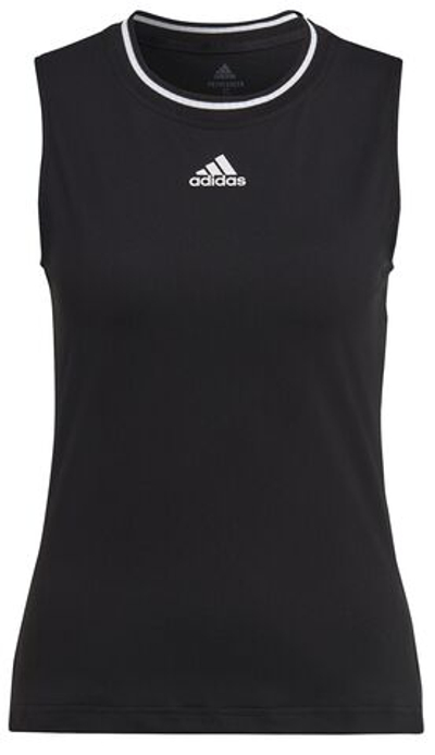 Женский топ теннисный Adidas Match Tank Top W - black/white