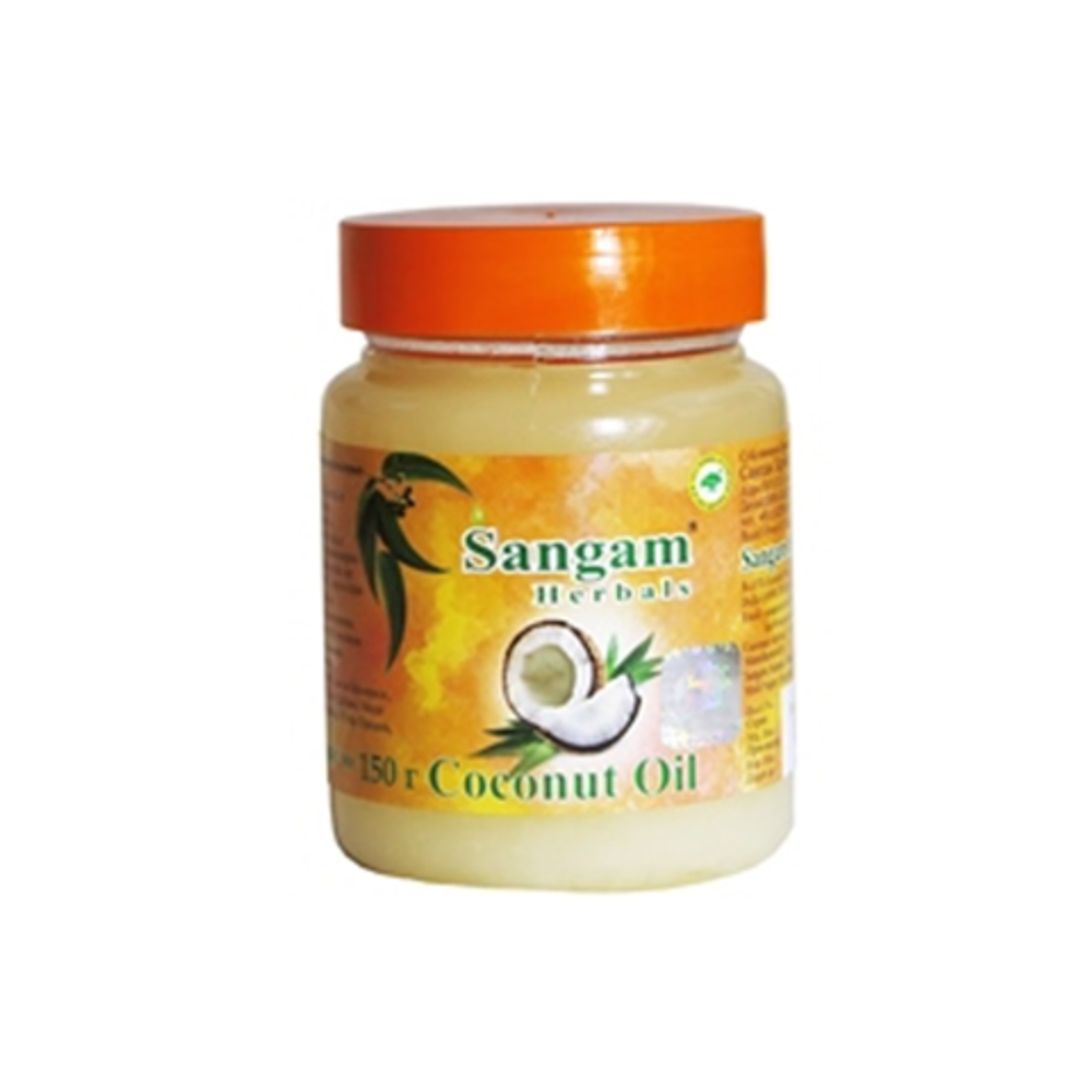 Масло Sangam Herbals Coconut Oil Кокосовое, в пласт.банке 150 г