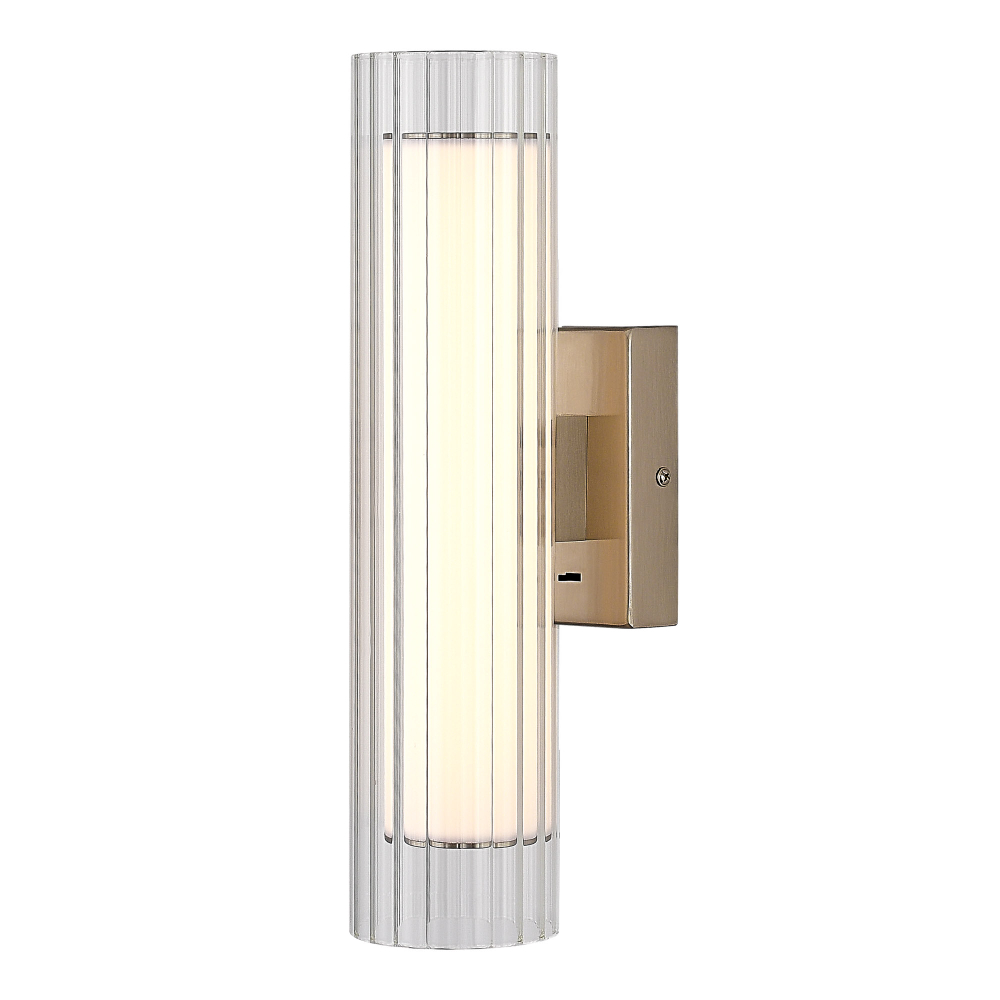 Светильник настенный, Никель/Белый-прозрачный, ENFYS, LED 7W, 3000K/4000K/6000K