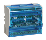 Шины на DIN-рейку в корпусе (кросс-модуль) ШНК 4х11 3L+PEN IEK