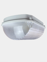 Потолочный влагозащищённый светильник для большой лампы Е27 с ударопрочным плафоном IP54 | Царь-Огонь Свет