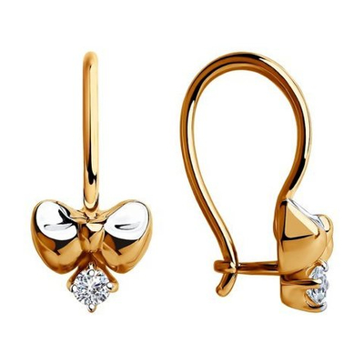 Серьги Au 585 (51-120-00395-1)