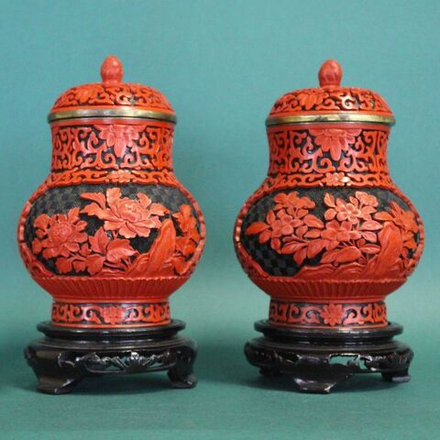 Лаковые вазочки