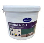КРАСКА ДЛЯ ПОТОЛКОВ И СТЕН INTERIOR 6 IN 1 МАТОВАЯ 24 КГ (4870233517516)