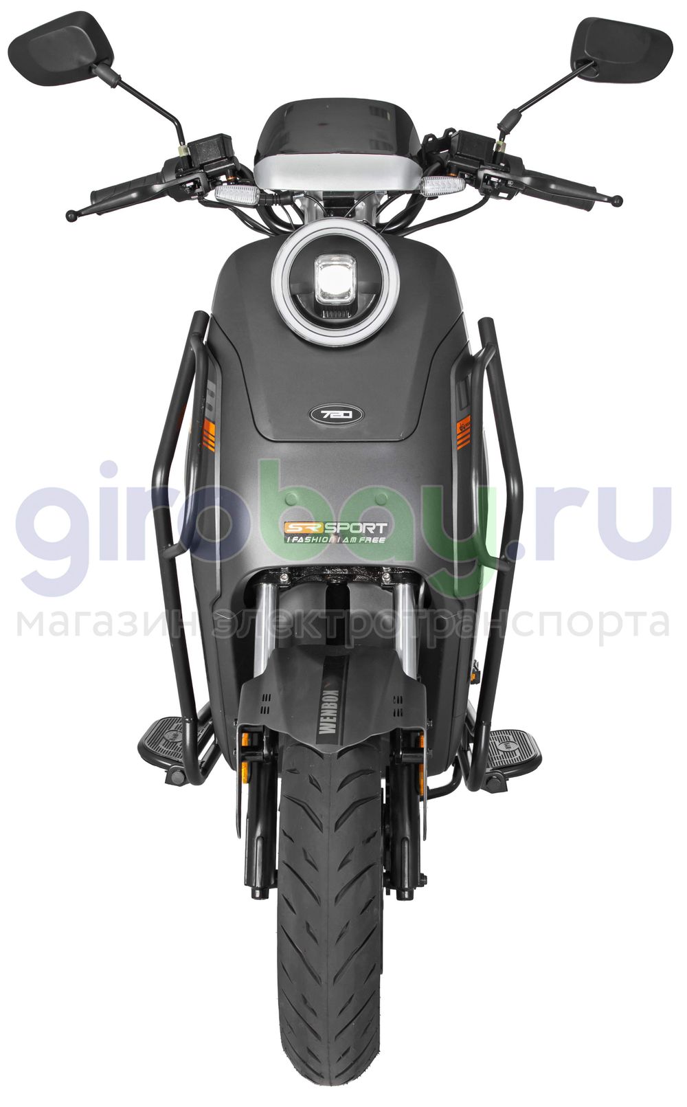 Электроскутер WENBOX U7 1500W (60V/45Ah) - Серый фото №10