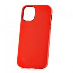 Чехол из натуральной кожи с магнитом (MagSafe) K-Doo Mag Noble Collection для iPhone 13 Mini (Красный)