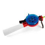 Зимняя удочка WestMan 55АБС/ПКСР, пенопластовая ручка (5шт/уп), Сине-красный