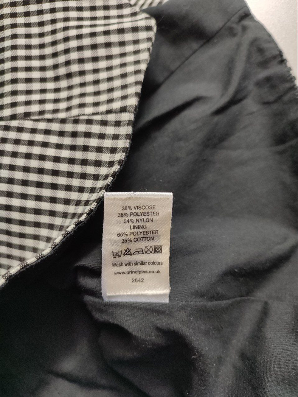 Блузка Principles для делового образа, маркировка 40, визуально на 46 размер