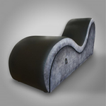 Диван-софа Тантра с креплениями для наручников (черно-серый)