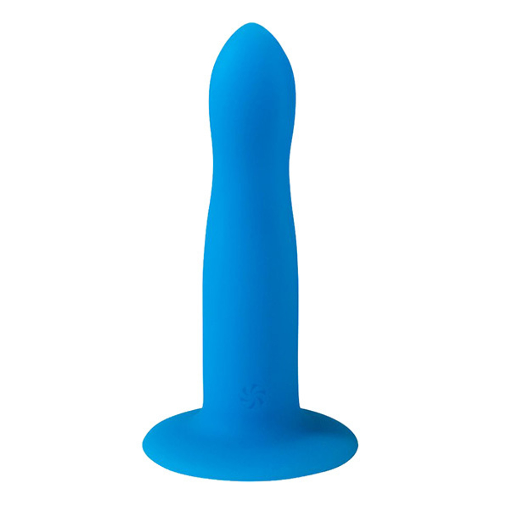 Синий светящийся в темноте дилдо 13,3см Lola Games Rave Neon Driver 5012-02lola