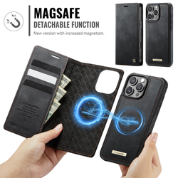 Чехол-кошелек CaseMe 2 in 1 MagSafe iPhone 16 ProMax