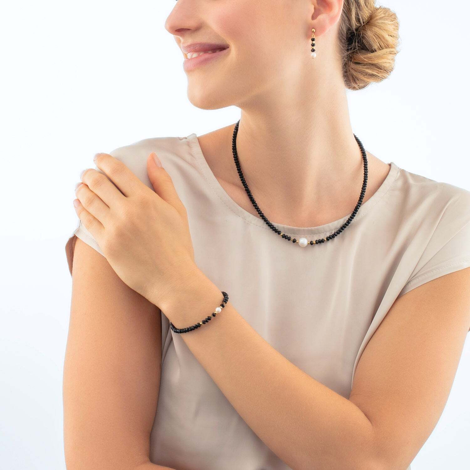 Колье Coeur de Lion Black-White 1131/10-1314