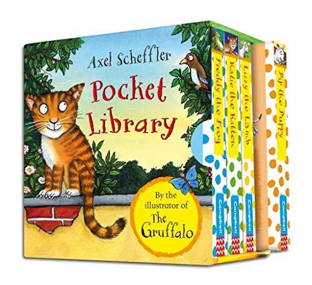 Axel Scheffler Pocket Library  (box set of 4 mini-board bks)