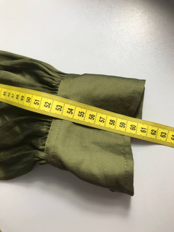 Блузка H&M атласная, маркировка 34, визуально 40 размер