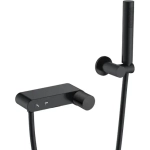 Смеситель для ванны с душем Boheme Stick 123-BB.2 black touch black