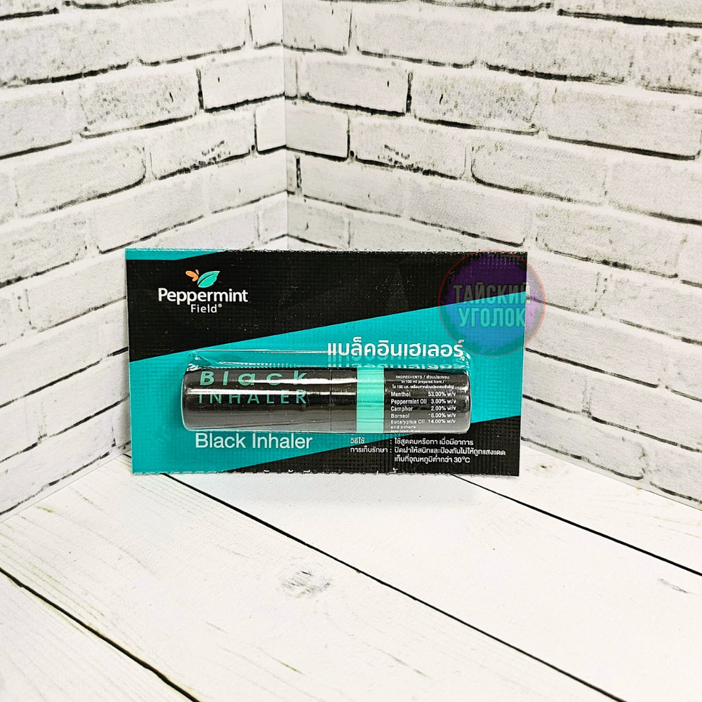 Ингалятор карандаш Pepermint Field Black Inhaler 2 мл