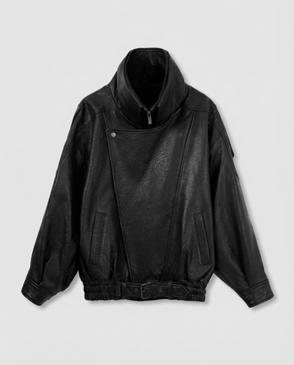 Кожаная куртка ARVELL (black)