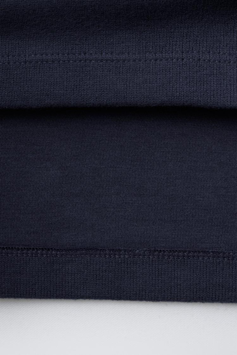 ZARA ОДНОТОННЫЙ КОМПЛЕКТ ИЗ ТОЛСТОВКИ И БРЮК-ДЖОГГЕРОВ, СИНИЙ