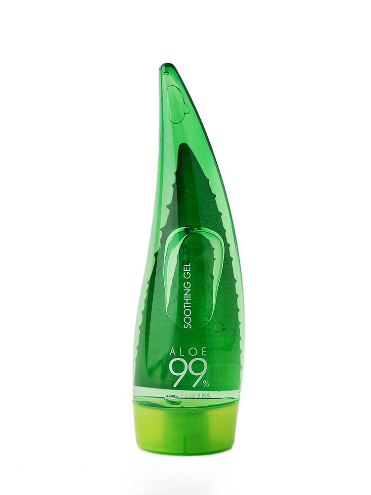 Гель для кожи лица и тела увлажняющий с алоэ вера Holika Holika Aloe 99% Soothing Gel, 55 мл