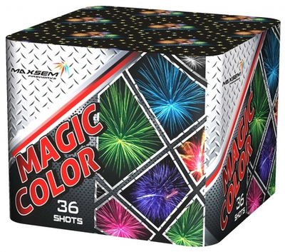 Батарея салютов "MAGIC COLOUR"  36 залпов * 1.75"