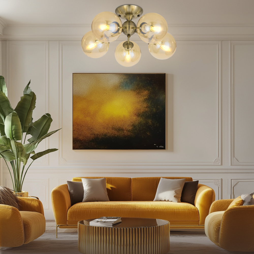 Citilux Томми CL102153 Люстра потолочная Бронза