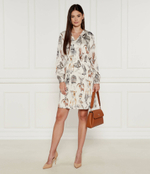 Шелковое платье Marc Cain - бежевый(XC 21.50 W77)