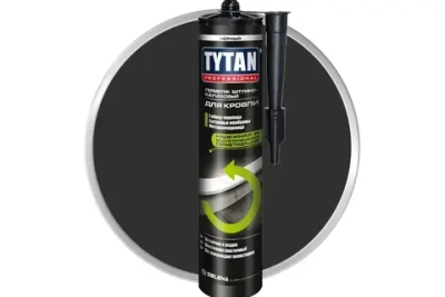 TYTAN PROFESSIONAL герметик битумно-каучуковый для кровли ЧЕРНЫЙ