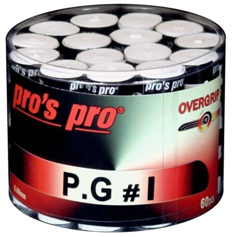 Намотки теннисные Pro&#39;s Pro P.G. 1 60P - white