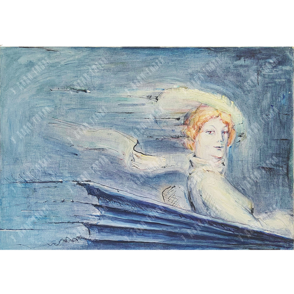 Пешков Р. В. Айседора. Холст, масло. 1992 г.