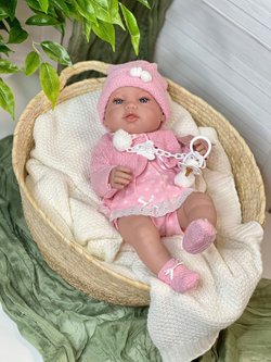 Кукла Berbesa виниловая 42см Recien Nacido (5110K)