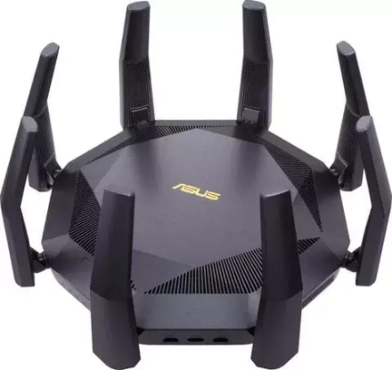 Роутер Asus RT-AX89X AX6000 802.11ax 2.4/5ГГц 6000Mbps 8xGbLAN WAN10Gbps USB3.2 (90IG04J1-BM3010)