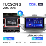 Teyes CC2L Plus 9" для Hyundai Tucson 2015-2018