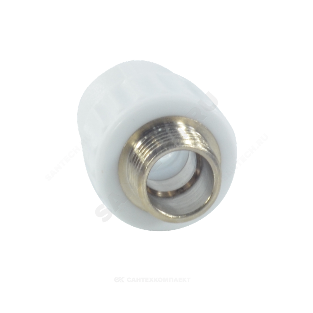 Муфта PP-R комбинированная белая Дн 32х3/4" НР VALFEX 10130132
